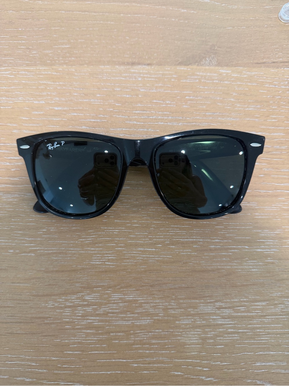 Ray-Ban Original Wayfarer Classic Polarized Sunglasses RB2140 Black 54mm